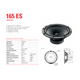 BLAM RELAX Complete Speaker Upgrade Kit For Ford Focus Ranger Transit 165mm (6.5 Inch)