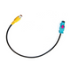 ATD FAK-21019 Male Fakra To RCA Camera Retention Cable For Mercedes Land Rover Porsche Ford