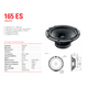 BLAM EXPRESS High Quality Complete Speaker Upgrade Kit For Subaru Impreza Toyota 165mm