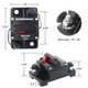  RECOIL RCB150 150 Amp Water Resistant Circuit Breaker With Manual Switch Reset for Car RV