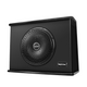 RECOIL SWS12 12 inch 600W Slim Active Ported Subwoofer Enclosure With Installation Wiring Kits