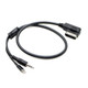 ATD MMI-97860 Music Interface Cable For iPhone iPod Lightening & AUX 3.5mm For Mercedes AMI