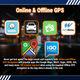PBA FO2462A Android 2K QLED Head Unit CarPlay SatNav Radio For Ford Ranger Gen3 (2011-2015)