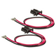 ATD SAC-41027 Speaker Adaptor Cable Pair Plug Leads For Volkswagen Skoda & Seat Models