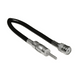 ATD CAA-13152 Female ISO Aerial Lead Plug To Male DIN Antenna Adapter Cable