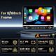 PBA UF1021Z Android IPS 10.2" Head Unit CarPlay SatNav Radio Sync Style 4 Screw Frame Mount