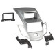 ATD RFP-50774S Double DIN Car Fascia Panel For Ford Fiesta Mk7 With Top Sync Display In Silver