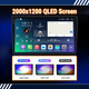 PBA ME2804A Android Auto & OS QLED Head Unit CarPlay Radio GPS For Mercedes C-Class W204