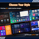 PBA UF9902Z Universal Android QLED 10.88" Ultrawide Head Unit CarPlay SatNav Radio with Built In Phone Holders