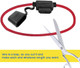 ATD FHF-83102 Waterproof 30A Blade Type InLine Standard Size Fuse Holder Case Replacement