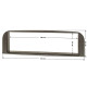 ATD RFP-50101G Single DIN Radio Fascia Panel Frame For Alfa Romeo 147 & 156 Pre-facelift (Dark Grey)