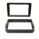 ATD RFP-52091 Perfect Fit 9" HU Screen Fascia Frame Panel For Mercedes C-Class CLK & Vito