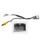 ATD CRC-27075 Reversing Camera Retention Cable Adaptor For Honda Models 12 Pin Radio