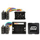 ATD SWC-66002 Steering Wheel Control Interface For BMW & Mini 40 Pin Quadlock 17 Pin Round Pin