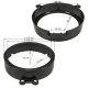 ATD SAR-40135 Front Door 6.5" 165mm Speaker Adapter Rings For BMW X5 Mercedes W203 CLK
