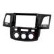 ATD RFP-22987 Perfect Fit 9" HU Screen Fascia Panel For Toyota Hilux Mk7 2004-2012 Manual A/C