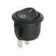 ATD WSC-86014 12V Mini 2 Pin Round Rocker Toggle ON/OFF 20mm Switch (Pack of 5)