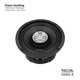 Recoil HX65.4 Pro Audio 6.5 Inch Coaxial Car Speaker 150 Watts RMS / 300 Watts Peak 4 Ohm