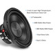Recoil RS12 Echo Series Single 12" Preloaded Vented Subwoofer Enclosure 300W RMS / 600W