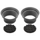 Recoil SPB65 Foldable Silicone Speaker Noise Reduction Baffle Kit For 6.5 Inch Speakers