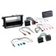 ACV 611320-30-5 Double DIN HU Fitting Installation Kit For SEAT / Skoda / VW Piano Black (PQ/MQB)