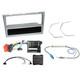 ACV 611230-26-7 Single DIN HU Fitting Installation Kit For Vauxhall Agila Vectra Zafira  (Matt Silver)