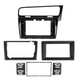 ATD RFP-50905 Double Din Car Radio Fascia Frame Panel For VW Golf Mk7 (2012-2020)