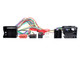 ATD SOT-57653 ISO-T Harness SOT Cable for BMW Land Rover & Rover 17-Pin BMW Connector Power + 4 Speakers