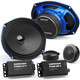 AudioControl PNW-69CS2 6x9" High Fidelity Component 150w RMS Speakers 2-Way Crossovers