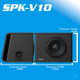 Audio Control SPK-V10 Loaded Vented Subwoofer Enclosure 350W–500W RMS 2 Ohms High-Performance Durable Build