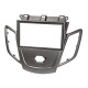 ATD RFP-50775S Double DIN Car Radio Fascia Frame Panel Silver Ford Fiesta Mk7 W/O Red Display