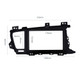 ATD RFP-50587 Double DIN Car Radio Fascia Frame Matte Black For Kia Optima K5 (2010-2014)