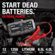 NOCO GBX45 Boost X 12V 1250A Lithium Extreme Portable Jump Starter Power Pack Performance
