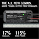 NOCO GENIUS1UK Smart Battery Charger 1A 6V &12V Lithium Gel AGM EFB MF Wet Maintenance