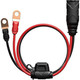NOCO GC002 X-Connect Eyelet Terminal Connector Battery Lead with Fuse For Genius Charger M6