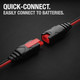 NOCO GC002 X-Connect Eyelet Terminal Connector Battery Lead with Fuse For Genius Charger M6