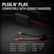 NOCO GC002 X-Connect Eyelet Terminal Connector Battery Lead with Fuse For Genius Charger M6