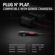 NOCO GC009 X-Connect to SAE Adapter with Fuse Converter for GENIUS Charger Accessory Lead