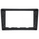 ATD RFP-22714 Perfect Fit 9" HU Screen Fascia Frame Panel For Toyota Avensis T25 T250 In Black