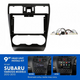 Pioneer SPH-PF97BT Perfect Fit CarPlay Android Auto 9" Radio For Subaru Various 2012-2015