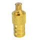 ATD BCA-55148 Gold Plated SMB Female to MCX Male Straight Plug Adapter GPS DAB RF LAN