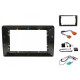 Pioneer SPH-PF97BT Perfect Fit CarPlay Android Auto 9" Head Unit Kit For VW Various 2015-20