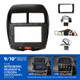 Pioneer SPH-PF97BT Perfect Fit CarPlay Android Auto 9" Radio For Mitsubishi Peugeot 2010-19