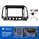 Pioneer SPH-PF97BT Perfect Fit CarPlay Android Auto 9" Radio For Hyundai Santa Fe 2009-2012