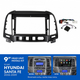 Pioneer SPH-PF97BT Perfect Fit CarPlay Android Auto 9" Radio For Hyundai Santa Fe 2006-2009