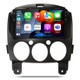 Kenwood DMX80AXS Perfect Fit 9" Radio Android Auto & CarPlay For Mazda 2 2007-2014