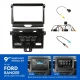 Kenwood DMX80AXS Perfect Fit CarPlay Android Auto 9" Head Unit Kit For Ford Ranger 2015-22