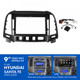 Kenwood DMX80AXS Perfect Fit 9" Radio Android Auto & CarPlay For Hyundai Santa Fe 2006-09