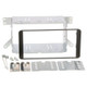 ATD RFP-50861 Double DIN Car Radio Fascia Frame Panel For Toyota HiLux MK7 B9010 Navi
