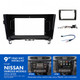 Kenwood DMX80AXS Perfect Fit CarPlay Android Auto 9" Head Unit Kit For Nissan 2014-2020